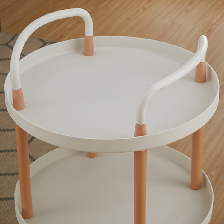 Luxury Movable รถเข็น Simple ห้องครัวห้องนั่งเล่นเก็บชุดชา Rack, Three Layers, Two Layers
