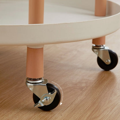 Luxury Movable รถเข็น Simple ห้องครัวห้องนั่งเล่นเก็บชุดชา Rack, Three Layers, Two Layers