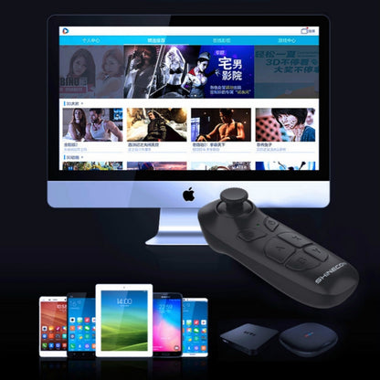 SHiNECON SC-B03 VR เกมจับโทรศัพท์มือถือ Bluetooth การเชื่อมต่อไร้สายรีโมทคอนโทรล
