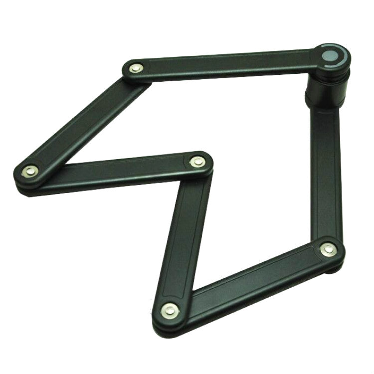 Tonyon Universal Anti-hydraulic กรรไกรจักรยาน ล็อค ล็อคจักรยานเสือภูเขาแบบพับได้สี่ส่วน, Tonyon Folding Mountain Bike Lock(Black)