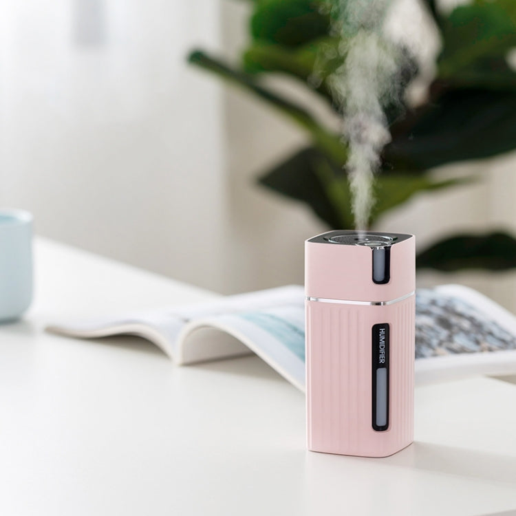 เครื่องเพิ่มความชื้น USB Office Home Car Mute เครื่องฟอกอากาศสีสันสดใสแบบพกพา, Colorful Air Purifier Blue, Colorful Air Purifier Pink, Colorful Air Purifier White