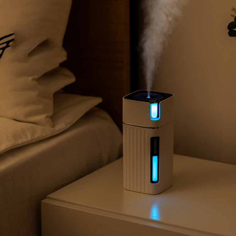 เครื่องเพิ่มความชื้น USB Office Home Car Mute เครื่องฟอกอากาศสีสันสดใสแบบพกพา, Colorful Air Purifier Blue, Colorful Air Purifier Pink, Colorful Air Purifier White
