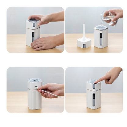 เครื่องเพิ่มความชื้น USB Office Home Car Mute เครื่องฟอกอากาศสีสันสดใสแบบพกพา, Colorful Air Purifier Blue, Colorful Air Purifier Pink, Colorful Air Purifier White