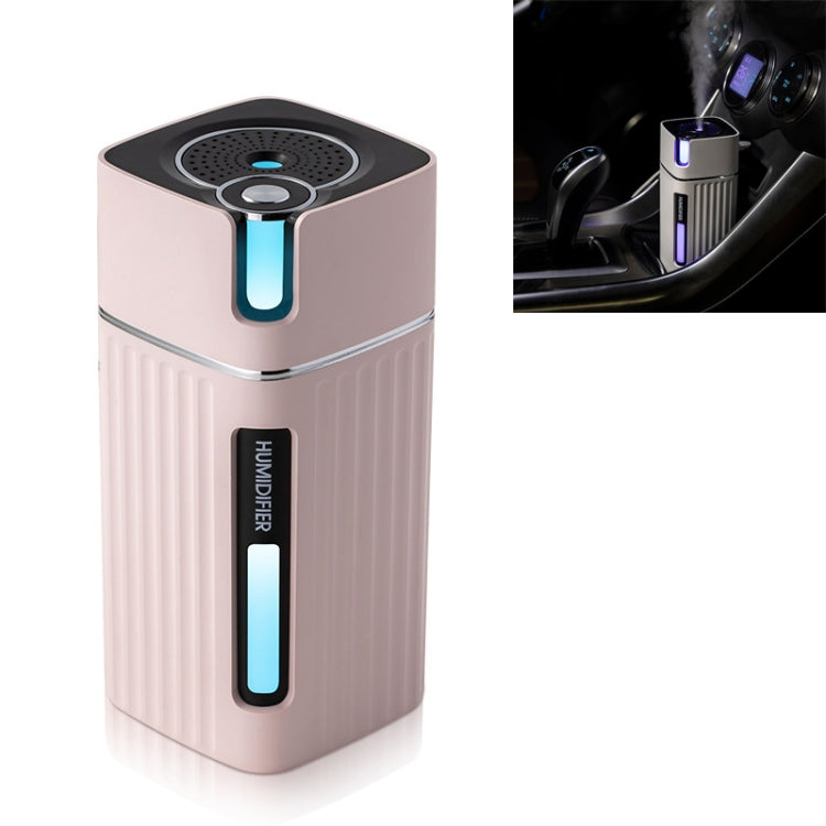 เครื่องเพิ่มความชื้น USB Office Home Car Mute เครื่องฟอกอากาศสีสันสดใสแบบพกพา, Colorful Air Purifier Blue, Colorful Air Purifier Pink, Colorful Air Purifier White