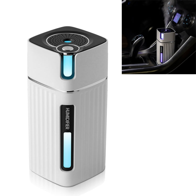 เครื่องเพิ่มความชื้น USB Office Home Car Mute เครื่องฟอกอากาศสีสันสดใสแบบพกพา, Colorful Air Purifier Blue, Colorful Air Purifier Pink, Colorful Air Purifier White
