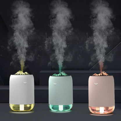 รถแบบพกพา Humidifier ในครัวเรือน Night Light USB สเปรย์เครื่องมือฆ่าเชื้อ Aroma Diffuser, Car Humidifier Pearl White, Car Humidifier Turquoise, Car Humidifier Pink