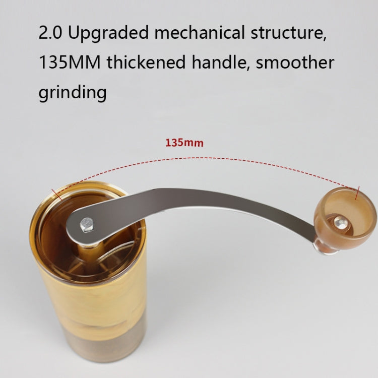 ครัวเรือนแบบพกพา HAND-cranked เครื่องชงกาแฟที่ถอดออกได้เครื่องบดกาแฟเครื่องบด, M3 Without Logo