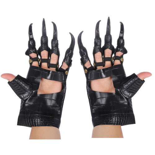 ฮาโลวีน Carnival Ball Props อุปกรณ์เสริมคอสเพลย์แต่งตัวถุงมือ Dragon Claw, Dragon Claw Gloves
