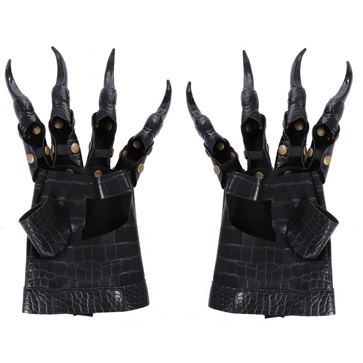 ฮาโลวีน Carnival Ball Props อุปกรณ์เสริมคอสเพลย์แต่งตัวถุงมือ Dragon Claw, Dragon Claw Gloves