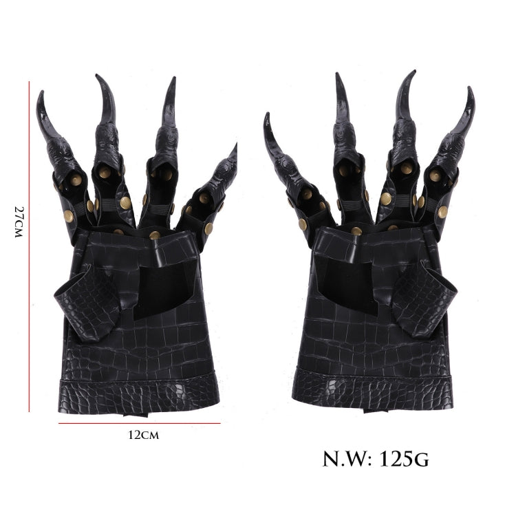 ฮาโลวีน Carnival Ball Props อุปกรณ์เสริมคอสเพลย์แต่งตัวถุงมือ Dragon Claw, Dragon Claw Gloves