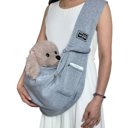 สัตว์เลี้ยง Outing Carrier กระเป๋าผ้าฝ้าย Messenger กระเป๋าสะพาย, Yellow, Blue, Khaki, Black, Gray, Dark blue