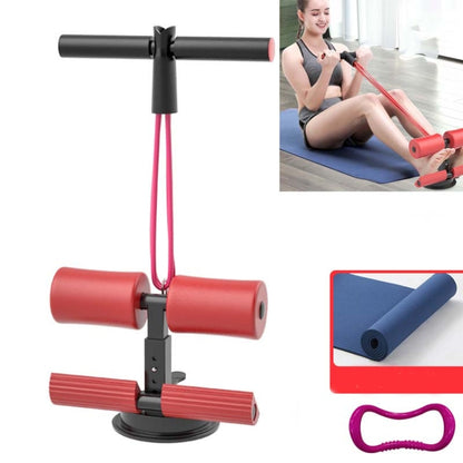 ถ้วยดูดที่ดัดผมหน้าท้อง Sit-up Aid เสื้อกั๊กในครัวเรือน, Without Drawstring, With Drawstring, Drawstring + Yoga Mat
