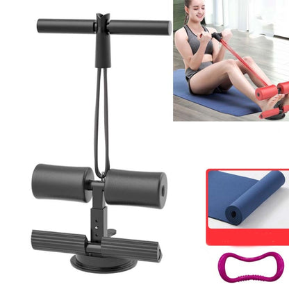 ถ้วยดูดที่ดัดผมหน้าท้อง Sit-up Aid เสื้อกั๊กในครัวเรือน, Without Drawstring, With Drawstring, Drawstring + Yoga Mat