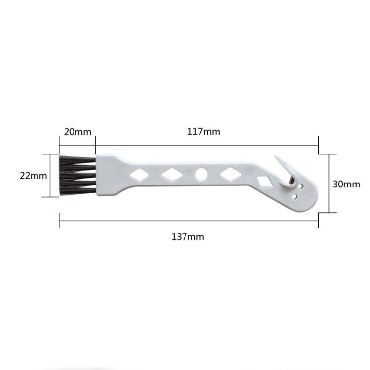 20 ชิ้นหุ่นยนต์กวาดทำความสะอาดแปรงขนาดเล็กสำหรับเครื่องดูดฝุ่น Bissell, Small Brush White, Small Brush Yellow, Small Brush Green