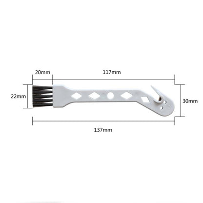 20 ชิ้นหุ่นยนต์กวาดทำความสะอาดแปรงขนาดเล็กสำหรับเครื่องดูดฝุ่น Bissell, Small Brush White, Small Brush Yellow, Small Brush Green