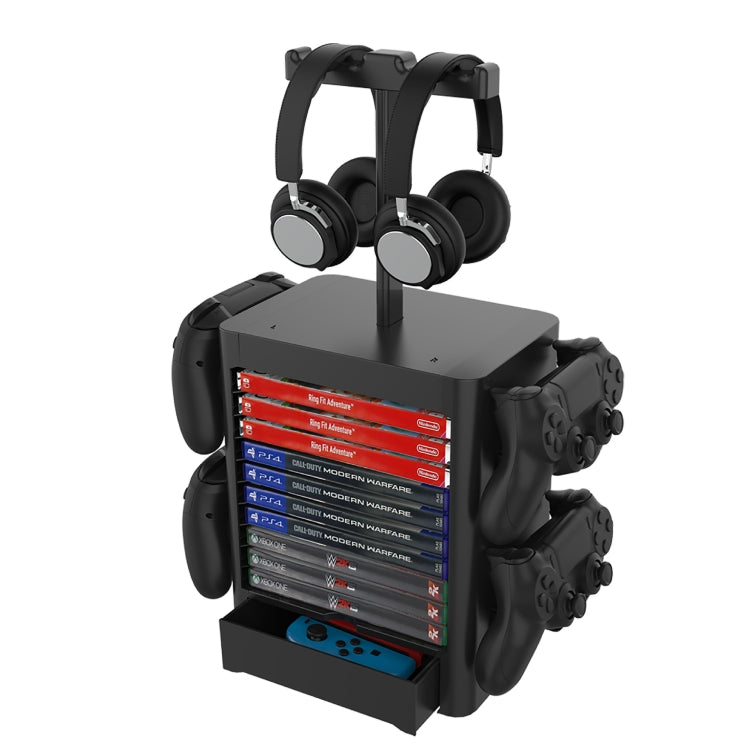เกมชั้นเก็บแผ่นดิสก์ชั้นเก็บหูฟังสำหรับ PS5 / Xsx, For PS5 / Xsx