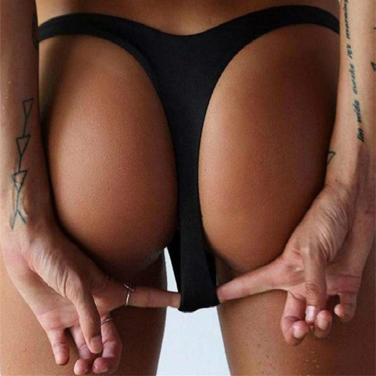 ผู้หญิงเซ็กซี่ผ้าฝ้าย G String Thongs ต่ำเอวเซ็กซี่กางเกงสุภาพสตรีชุดชั้นใน, S, M, L