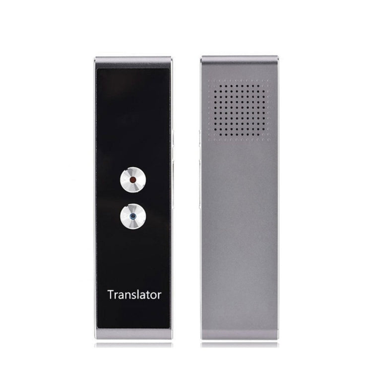 T8 Pocket Language Translator เสียง 30 ภาษา Two Way Real Time Intercom แบบพกพา Translator สำหรับการเรียนรู้ส่วนบุคคลการเดินทาง