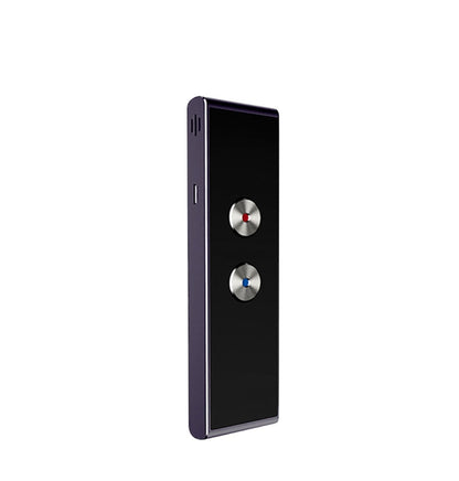 T8 Pocket Language Translator เสียง 30 ภาษา Two Way Real Time Intercom แบบพกพา Translator สำหรับการเรียนรู้ส่วนบุคคลการเดินทาง