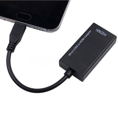 Micro USB To HDMI หญิงสายเคเบิลอะแดปเตอร์ 1080P HD สำหรับอุปกรณ์ MHL HDTV อะแดปเตอร์สำหรับ Samsung Galaxy HUAWE
