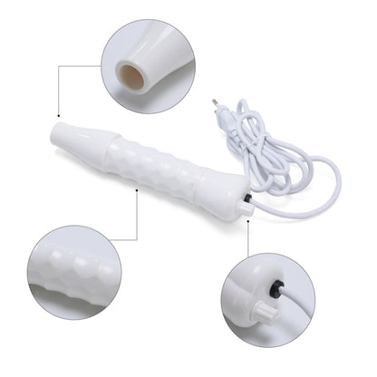 เปลี่ยน Electrotherapy Wand แก้วหลอดความถี่สูงแบคทีเรียแท็ก Spot สิว Remover ผม Facial Body Spa Beauty Care