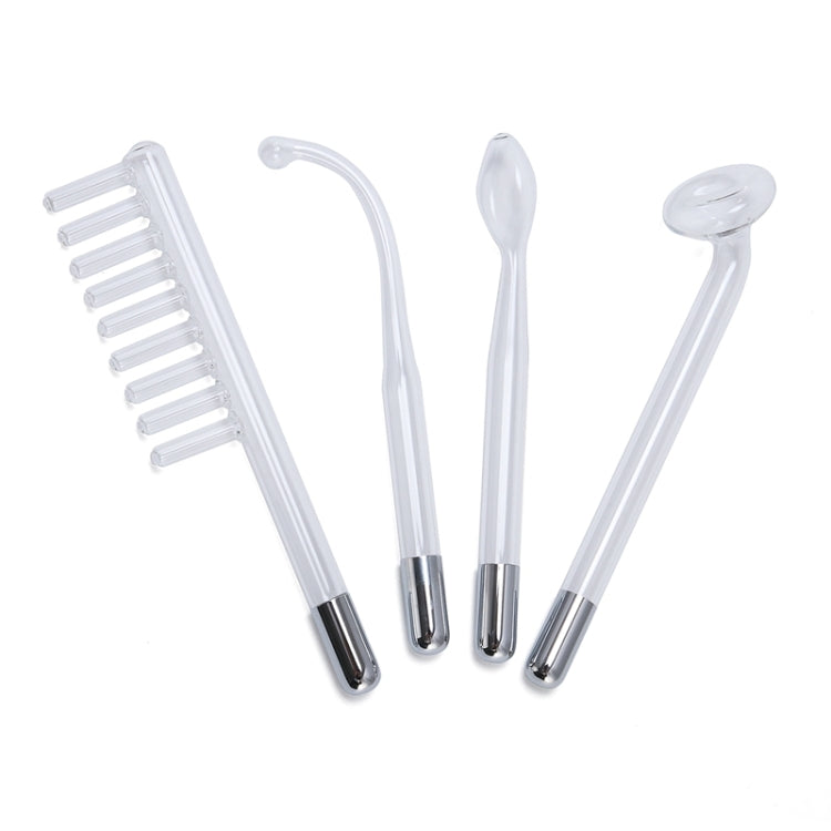 เปลี่ยน Electrotherapy Wand แก้วหลอดความถี่สูงแบคทีเรียแท็ก Spot สิว Remover ผม Facial Body Spa Beauty Care