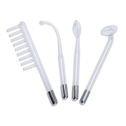 เปลี่ยน Electrotherapy Wand แก้วหลอดความถี่สูงแบคทีเรียแท็ก Spot สิว Remover ผม Facial Body Spa Beauty Care
