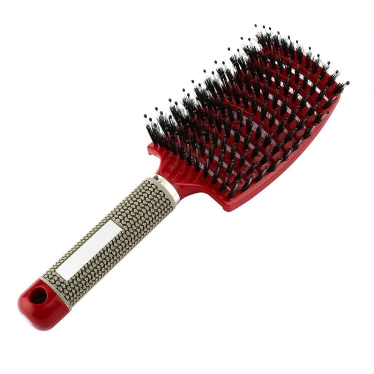 นวดผมหนังศีรษะหวี Hairbrush Bristle ไนลอนผู้หญิง CURLY Detangle แปรงผมสำหรับร้านทำผม Hairdressing เครื่องมือจัดแต่งทรงผม