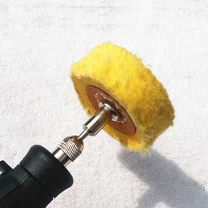 T สไตล์ขัดล้อขัดหัวผ้า Dremel เครื่องบดล้อแปรงสำหรับโรตารี่