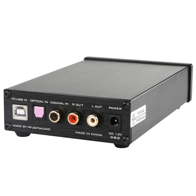 FX-AUDIO DAC-X6 ไข้ไฮไฟไฟเบอร์โคแอกเชียล USB แอมป์เสียงดิจิตอลถอดรหัส DAC 24BIT/192
