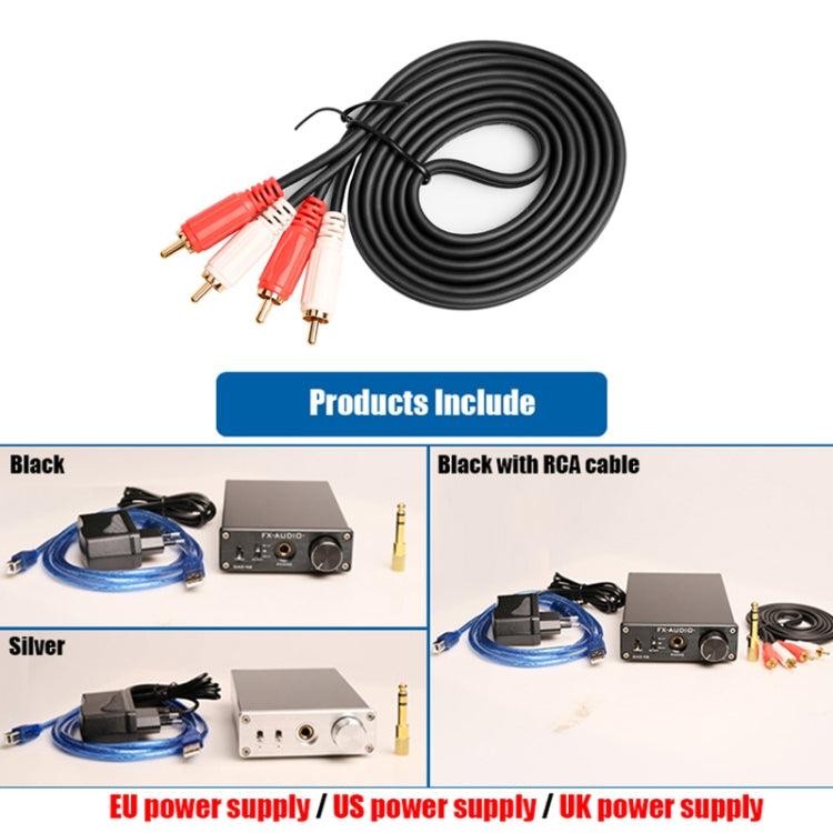 FX-AUDIO DAC-X6 ไข้ไฮไฟไฟเบอร์โคแอกเชียล USB แอมป์เสียงดิจิตอลถอดรหัส DAC 24BIT/192
