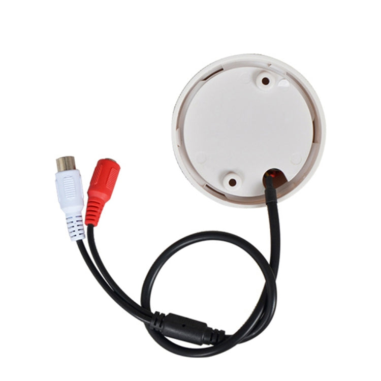 กล้องวงจรปิด ไมโครโฟน อุปกรณ์รับเสียงรูปทรงกอล์ฟ ความไวแสงสูง DC12V การตรวจสอบเสียง อุปกรณ์ฟังเสียง