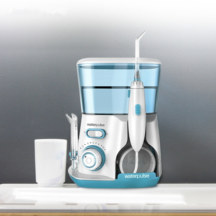 Waterpulse V300 800ml Irrigator ปาก ทันตกรรม Flosser สุขอนามัยช่องปากน้ำ Flossing Cleaner, US, UK, EU