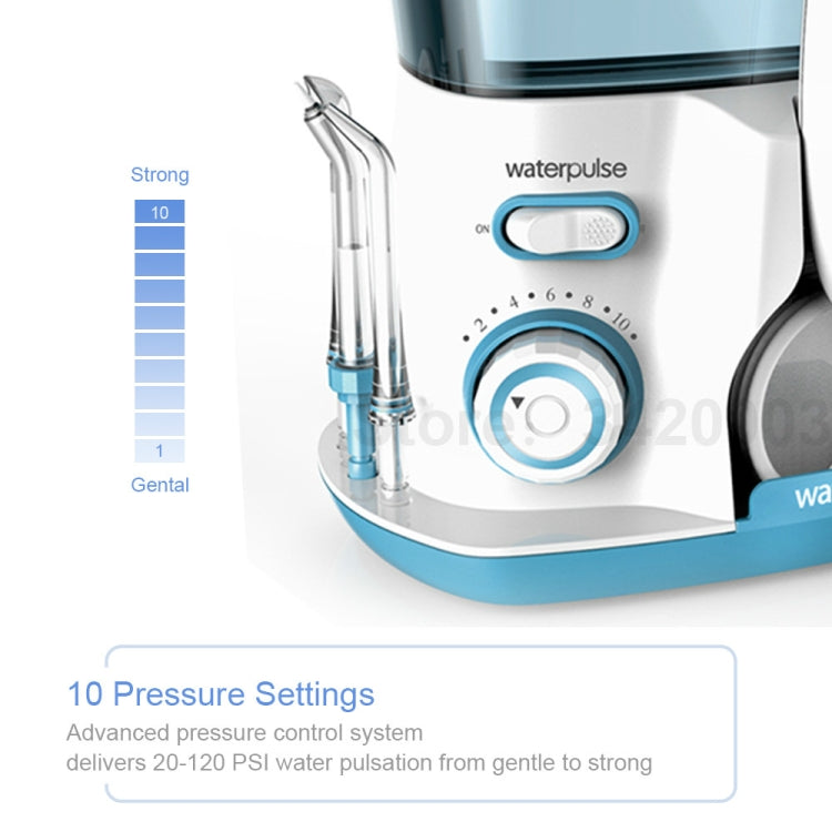 Waterpulse V300 800ml Irrigator ปาก ทันตกรรม Flosser สุขอนามัยช่องปากน้ำ Flossing Cleaner, US, UK, EU