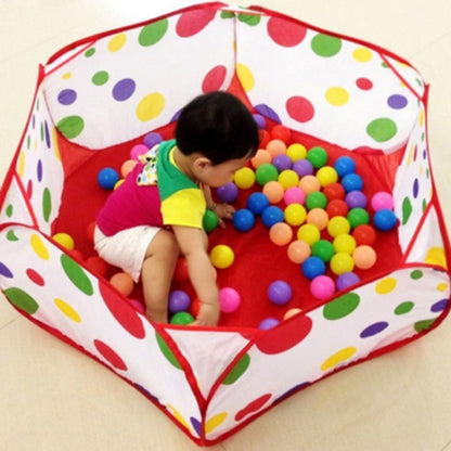 เต็นท์ของเล่นพับได้ 3 ชิ้นลูกบอลสีสันสดใสเกมสระว่ายน้ำสำหรับเด็กเด็ก, Foldable Toy Tent