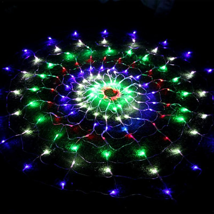 Spider Web โคมไฟคริสต์มาส Garland String ไฟคริสต์มาส Fairy Party ตกแต่งงานแต่งงานสวน
