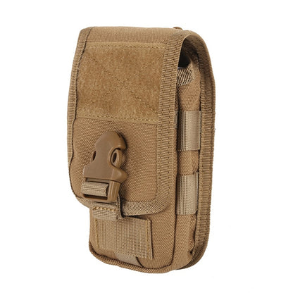 2 PCS Multifunctional Molle System กระเป๋าคาดเอวกระเป๋าวิ่งกลางแจ้งสำหรับโทรศัพท์มือถือที่มีขนาดต่ำกว่า 5.5 นิ้ว, 2 PCS
