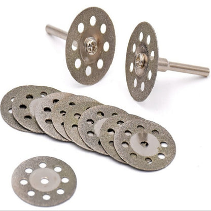 8 หลุมชิปตัดกากกะรุนหยกใบเลื่อยอุปกรณ์เครื่องบดไฟฟ้า, 10 Saw Blade 2 Connecting rod 30MM, 10 Saw Blade 2 Connecting rod 20MM, 10 Saw Blade 2 Connecting rod 22MM, 10 Saw Blade 2 Connecting rod 25MM