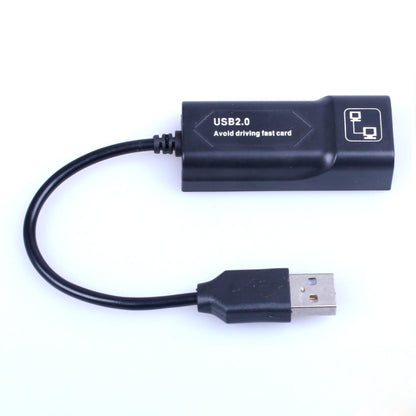 USB to RJ45 10/100 Mbps อะแดปเตอร์อีเทอร์เน็ต USB การ์ดเครือข่าย, USB 2.0 100Mbps