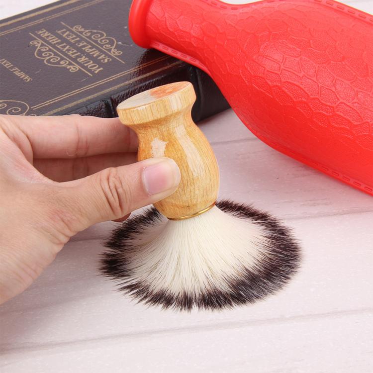 ไม้จับแปรงโกนหนวดผมเคราทำความสะอาดโกนหนวด Salon Badger ผมเครื่องมือแปรงมีดโกน