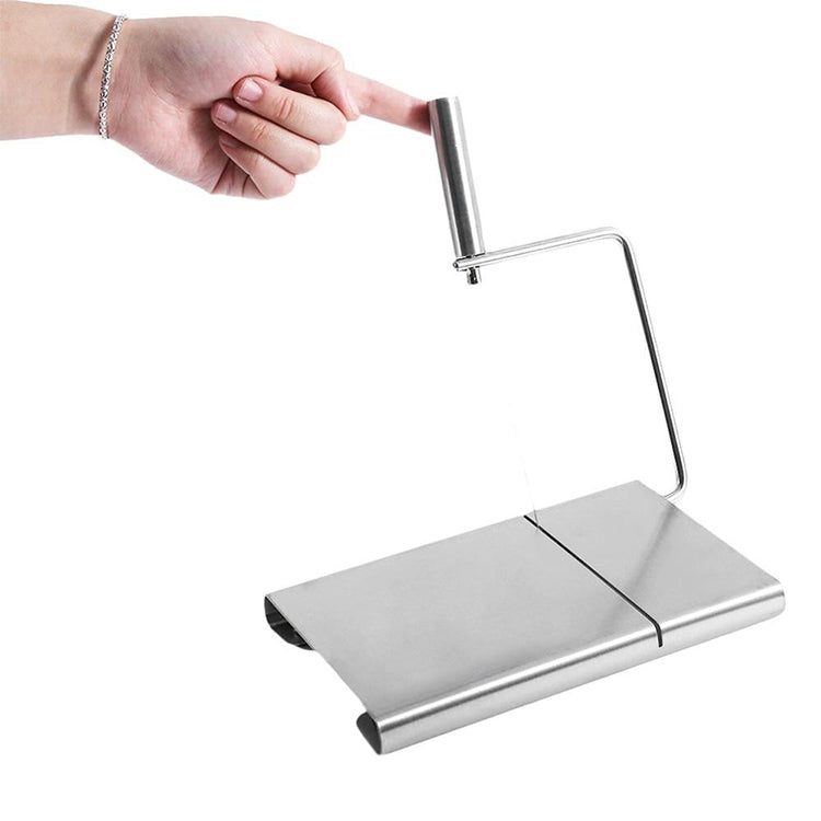 2 ชิ้นสแตนเลสเครื่องตัดชีสเนยเขียงครัวเครื่องมือ, Cheese Slicer 1