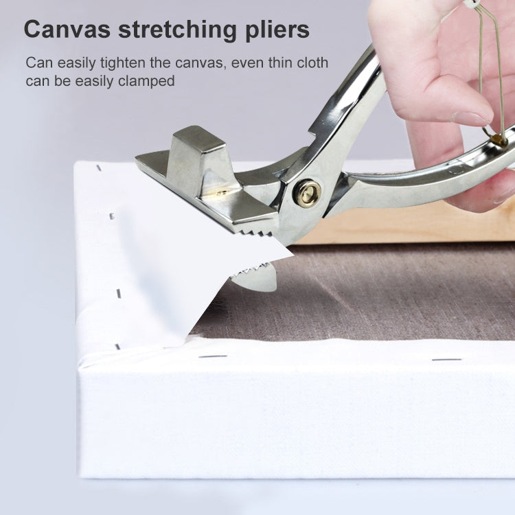 เครื่องมือจัดกรอบศิลปินคีมยืดผ้าใบ Chrome, Artist Framing Tool