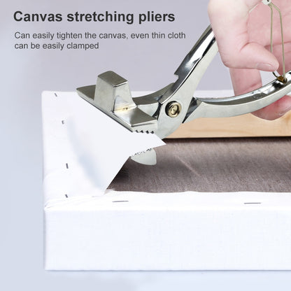 เครื่องมือจัดกรอบศิลปินคีมยืดผ้าใบ Chrome, Artist Framing Tool
