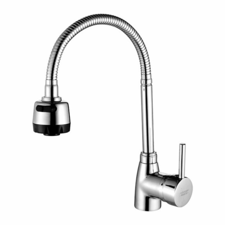 ก๊อกน้ำห้องครัว Anti-Splash HEAD อ่างล้างหน้าอ่างล้างจาน Universal Rotatable Faucet Full Copper Joint, Cold Water, Cold Water+50 cm Tube, Cold Water+60 cm Tube, Cold Water+80 cm Tube, Hot & Cold Water, Hot & Cold Water+60 cm Tube, 304 Cold Water       ...