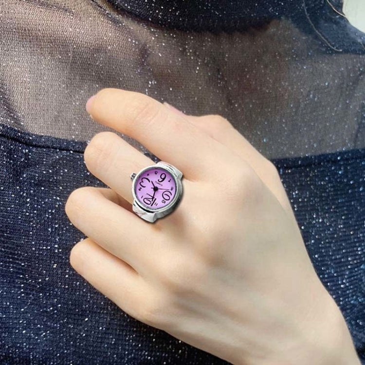 2 ชิ้น L04 2018 Dial ควอตซ์นาฬิกา Creative Steel Cool ยืดหยุ่นแหวนควอตซ์นาฬิกาผู้ชายผู้หญิง, Red, White