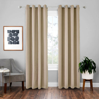4 ชิ้นความแม่นยำสูงผ้าม่านผ้าร่มม่านทึบ, 52x95 Inch（132x240CM）, 140x175, 42x63 Inch（107x160CM）, 140×240, 52×63 Inch（132×160CM）, 140x225