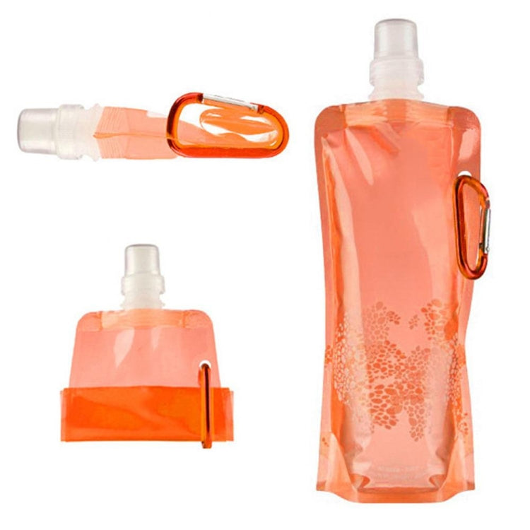 0.5L แบบพกพา Ultralight พับซิลิโคนถุงน้ำอุปกรณ์กีฬากลางแจ้งเดินป่าตั้งแคมป์ Soft Flask กระเป๋ากันน้ำ