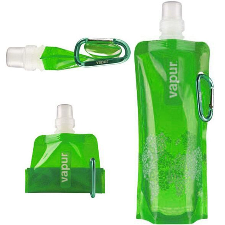 0.5L แบบพกพา Ultralight พับซิลิโคนถุงน้ำอุปกรณ์กีฬากลางแจ้งเดินป่าตั้งแคมป์ Soft Flask กระเป๋ากันน้ำ