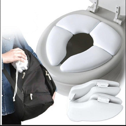 5 PCS Soft Skin-Friendly เด็กพับไม่เต็มเต็งที่นั่งเด็ก Travel พับเบาะที่นั่งห้องน้ำการฝึกอบรม, Toilet Seat