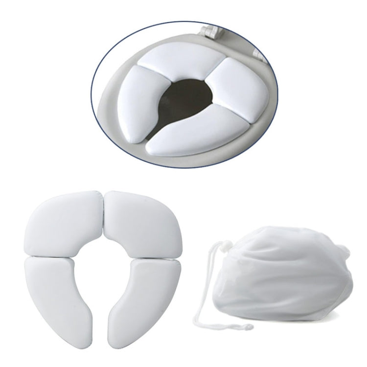 5 PCS Soft Skin-Friendly เด็กพับไม่เต็มเต็งที่นั่งเด็ก Travel พับเบาะที่นั่งห้องน้ำการฝึกอบรม, Toilet Seat